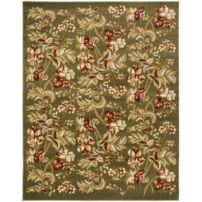 Lyndhurst LNH326 Power Loomed Area Rug - Sage - 9'x12' - Safavieh