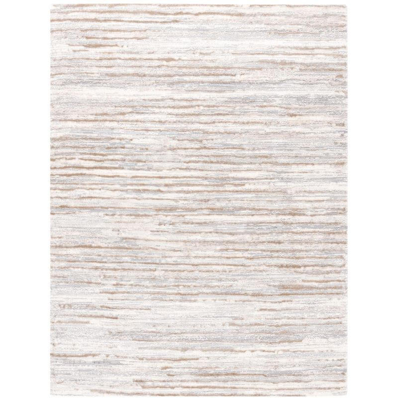 Lagoon LGN518 Power Loomed Area Rug - Grey/Beige - 5'5"x7'7" - Safavieh