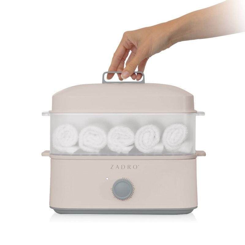 Countertop Towel Steamer Tan - Zadro: Bathroom Towel Holder, Heated Towel Rack, 12" High Plastic Warmer