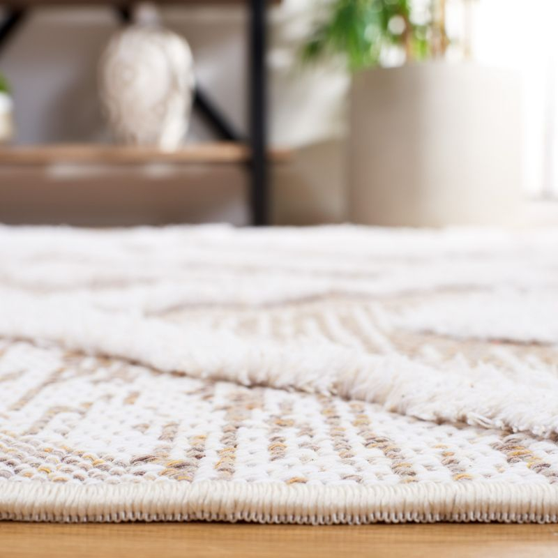 Augustine AGT730 Machine Made Indoor Area Rug - Ivory/Beige - 6'-4"x9'-6" - Safavieh