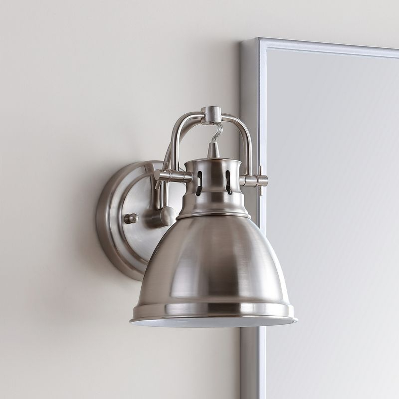 Lawson 8.5" Wall Sconce - SCN4053 - Nickle - Safavieh