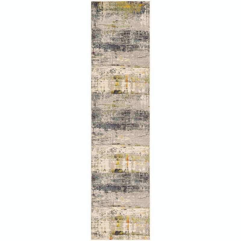 Unique Loom 2' 7 x 10' 0 Runner Gray Chromatic Urban Area Rug