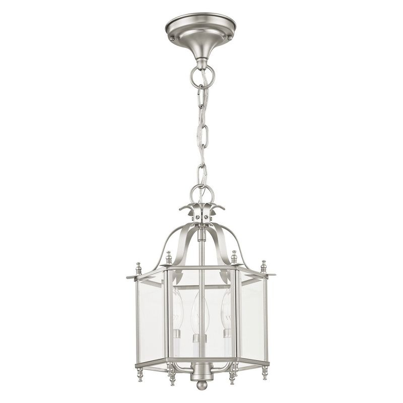 Livex Lighting Livingston 3 - Light Chandelier in  Brushed Nickel