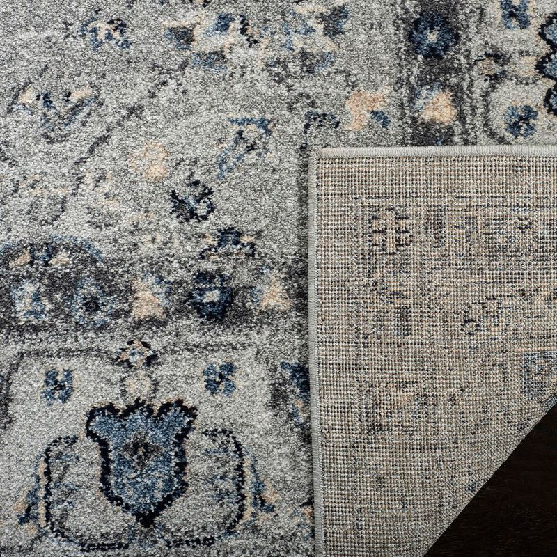 Charleston CHL413 Loomed Indoor Area Rug - Grey/Dark Grey - 9'x12' - Safavieh