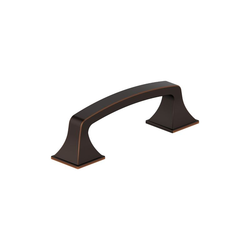 Amerock Ville 3 inch (76mm) Center-to-Center Oil-Rubbed Bronze Cabinet Pull