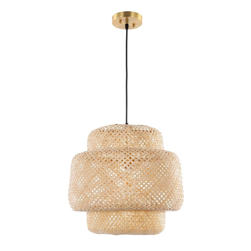 Klara 16.5" Pendant - PND4128 - Natural - Safavieh