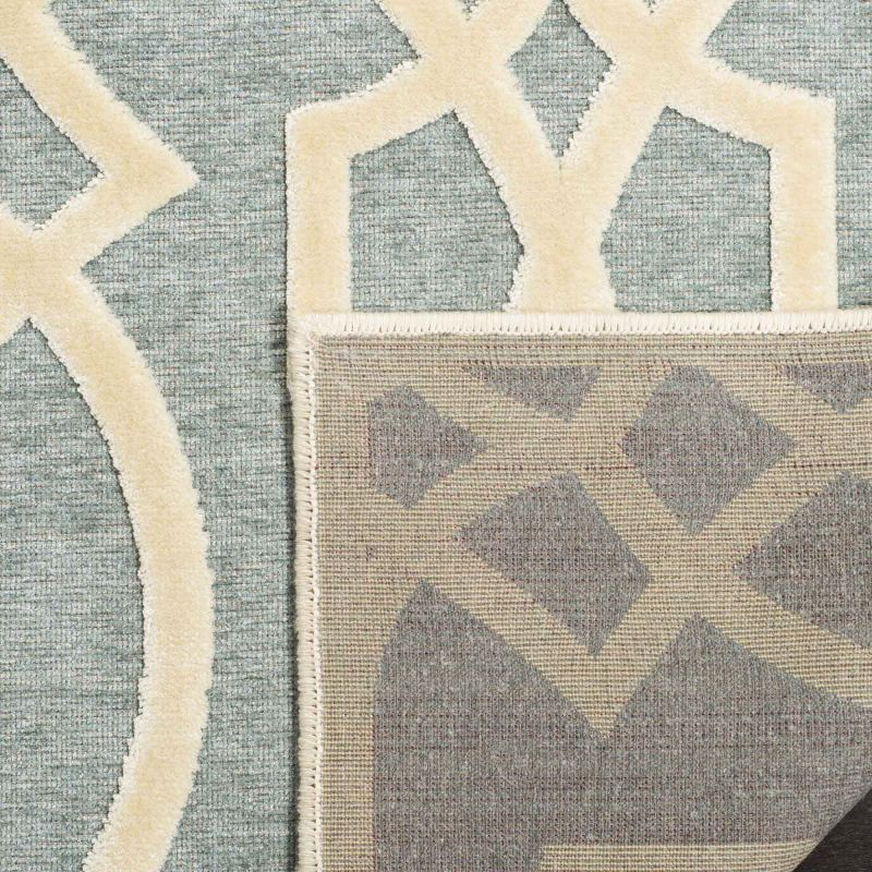 Martha Stewart Villa Screen - MSR4485 - Indoor Power Loomed Runners - Rainwater - 2'7"x4'