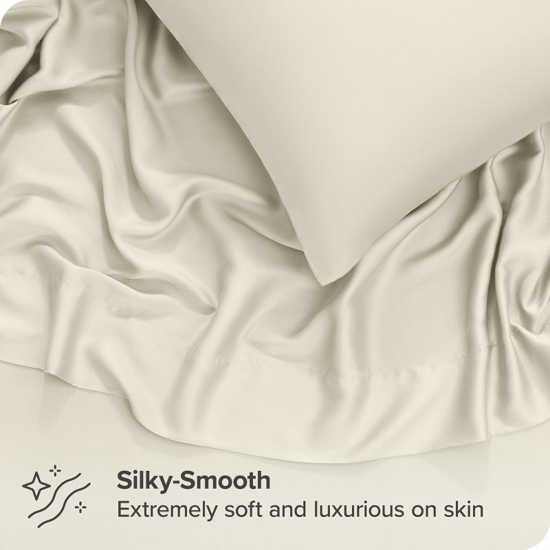 Twin XL Natural TENCEL™ Lyocell Sheet Set by Bare Home