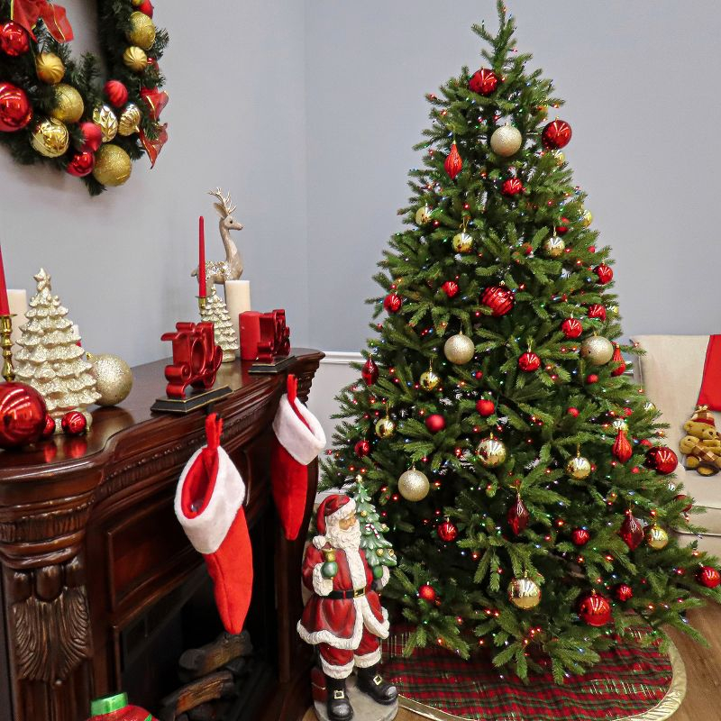 6.5' Prelit Jersey Fraser Fir Artificial Christmas Tree Clear Lights - National Tree Company