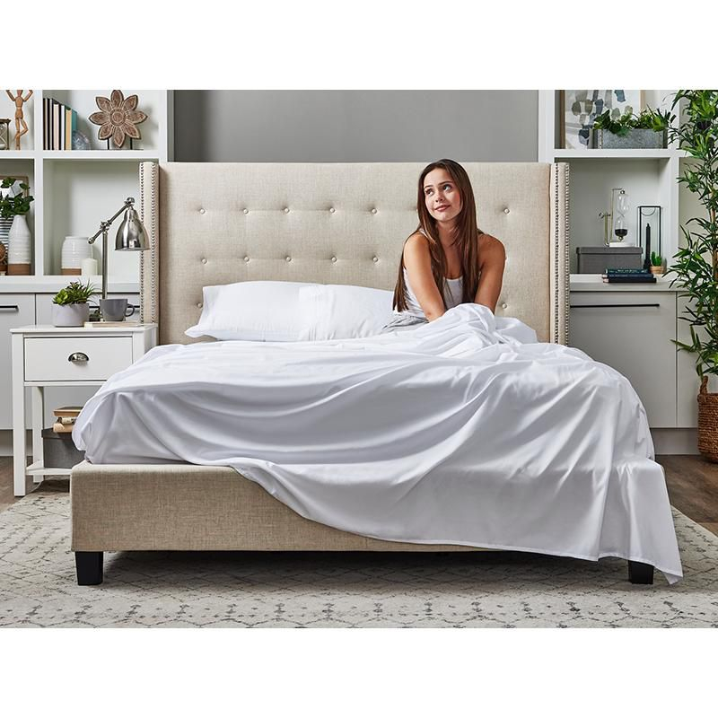 Cosy House Collection Everyday Bed Sheet Set - Tan, Twin