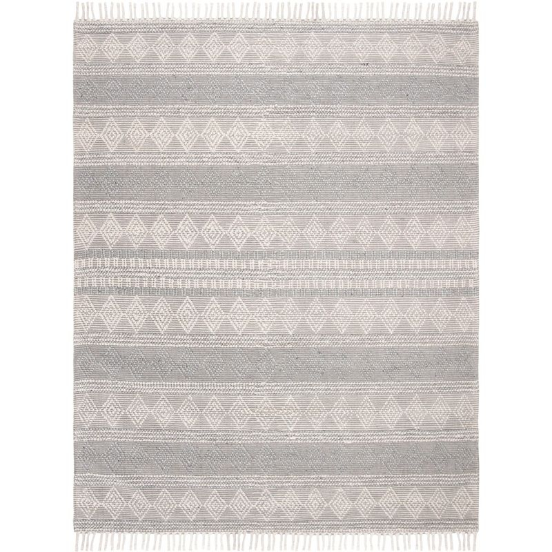 Natura NAT317 Hand Woven Area Rug - Silver - 8'9"x11'9" - Safavieh.
