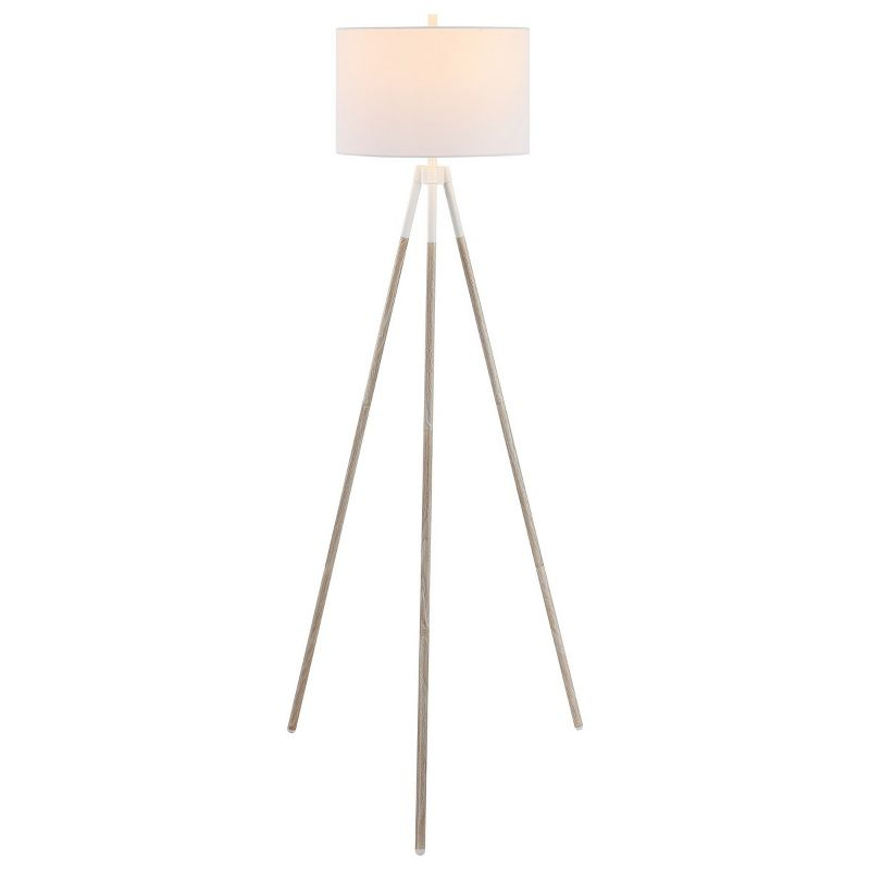 Idalia 61" Floor Lamp - Walnut - Safavieh