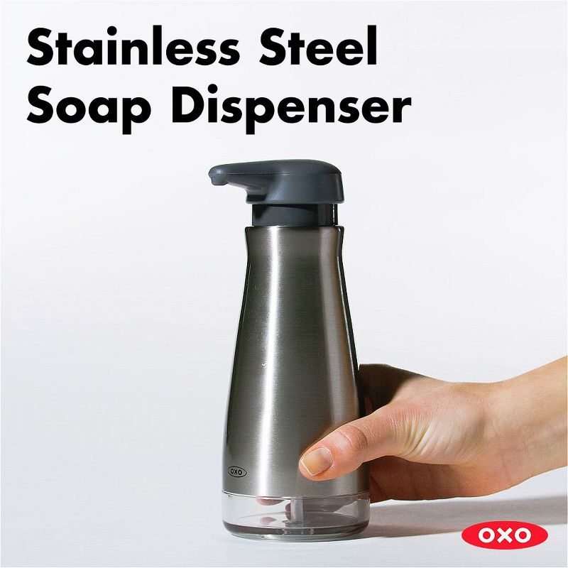 OXO ® Stainless Steel Soap Dispenser