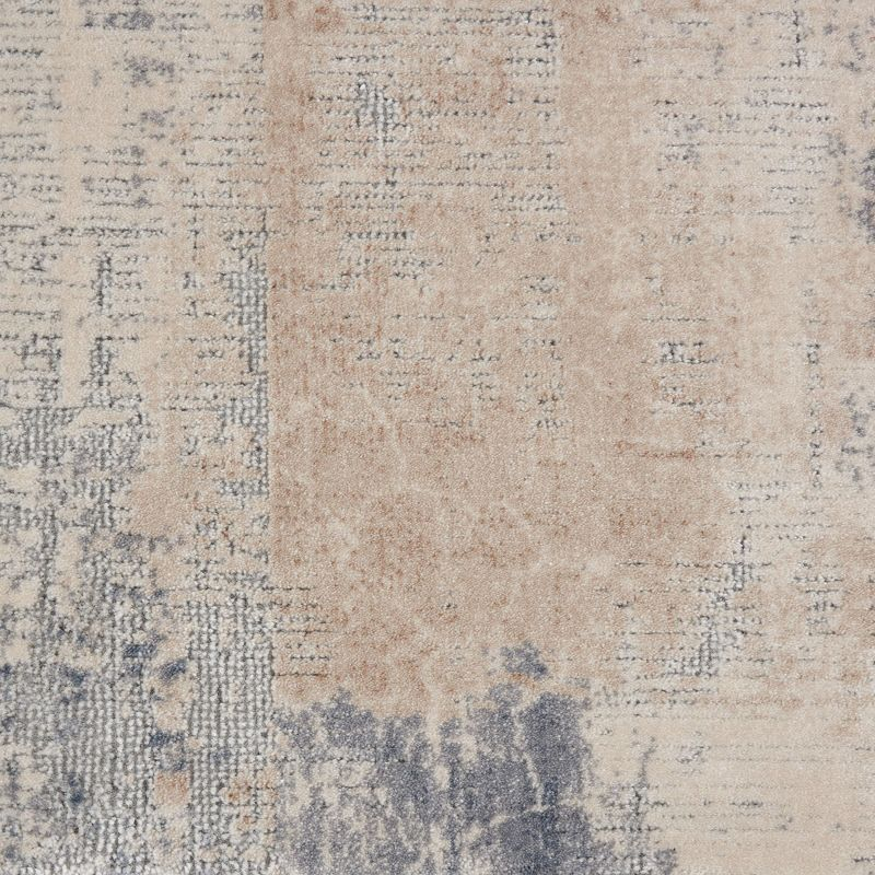 Nourison Rustic Textures Contemporary Abstract Indoor Area Rug Beige/Grey 2'2" x 7'6"