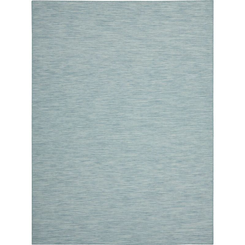 Nourison Positano POS01 Indoor/outdoor Area Rug - Aqua 7' x 10'