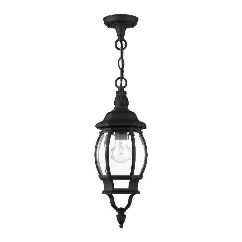 Livex Lighting Frontec 1 - Light Pendant in  Textured Black