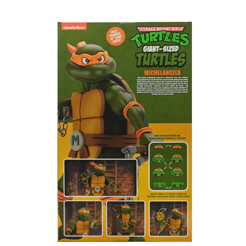 NECA Teenage Mutant Ninja Turtles Giant Size Michelangelo Action Figure