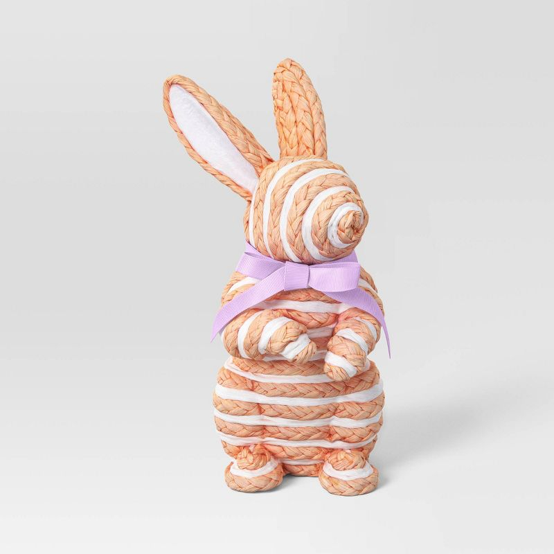 Woven Easter Bunny Pink and White - Threshold™