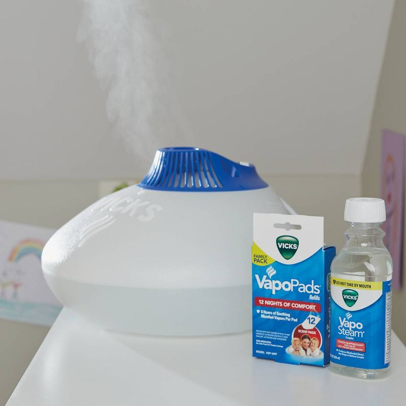 Vicks Warm Steam Vaporizer Humidifier with Night Light - 1.5gal