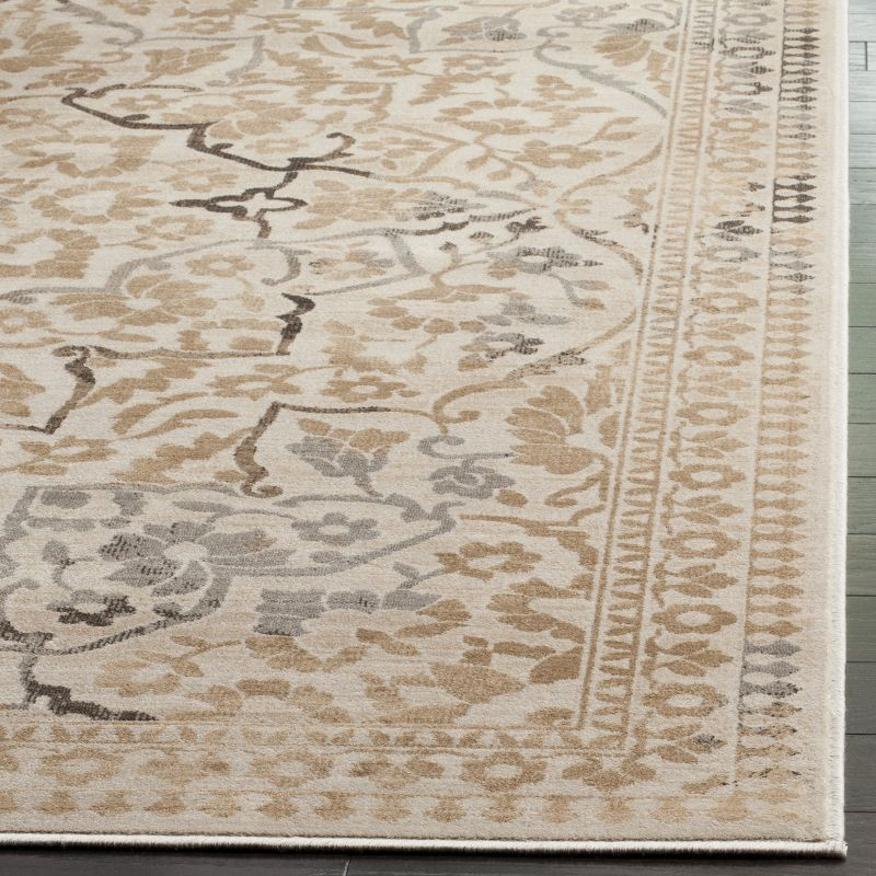 Vintage VTG175 Power Loomed Indoor Runner Rug - Creme - 2'2"x8' - Safavieh.