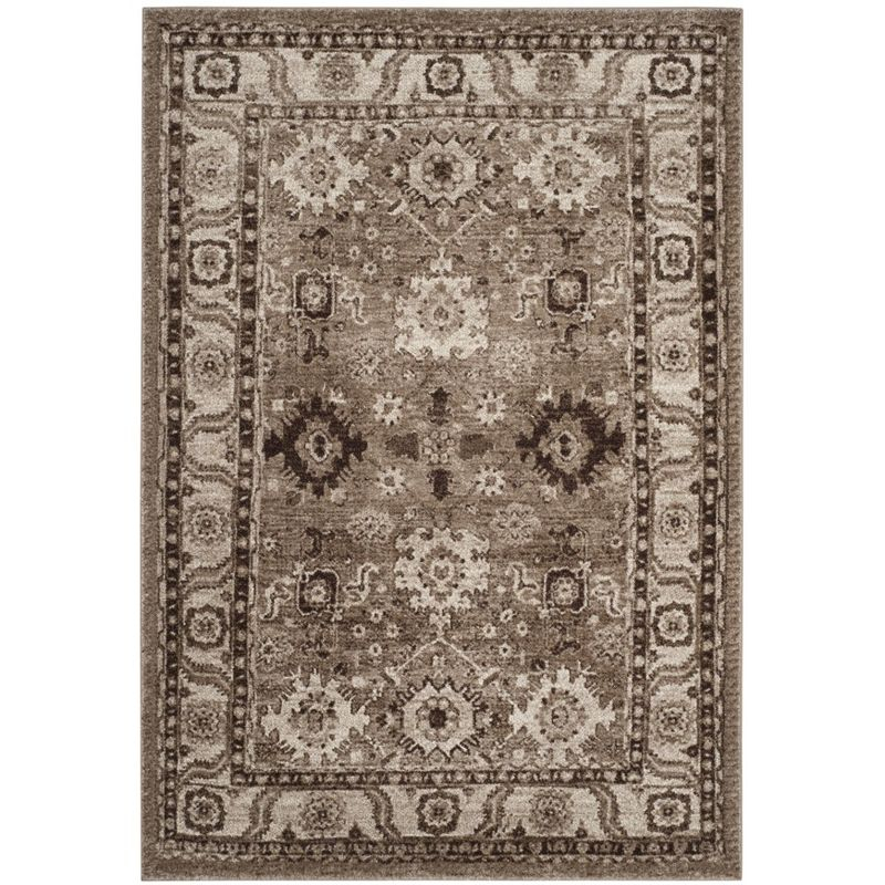 Vintage Hamadan VTH214 Power Loomed Indoor Area Rug - Taupe - 5'3"x7'6" - Safavieh