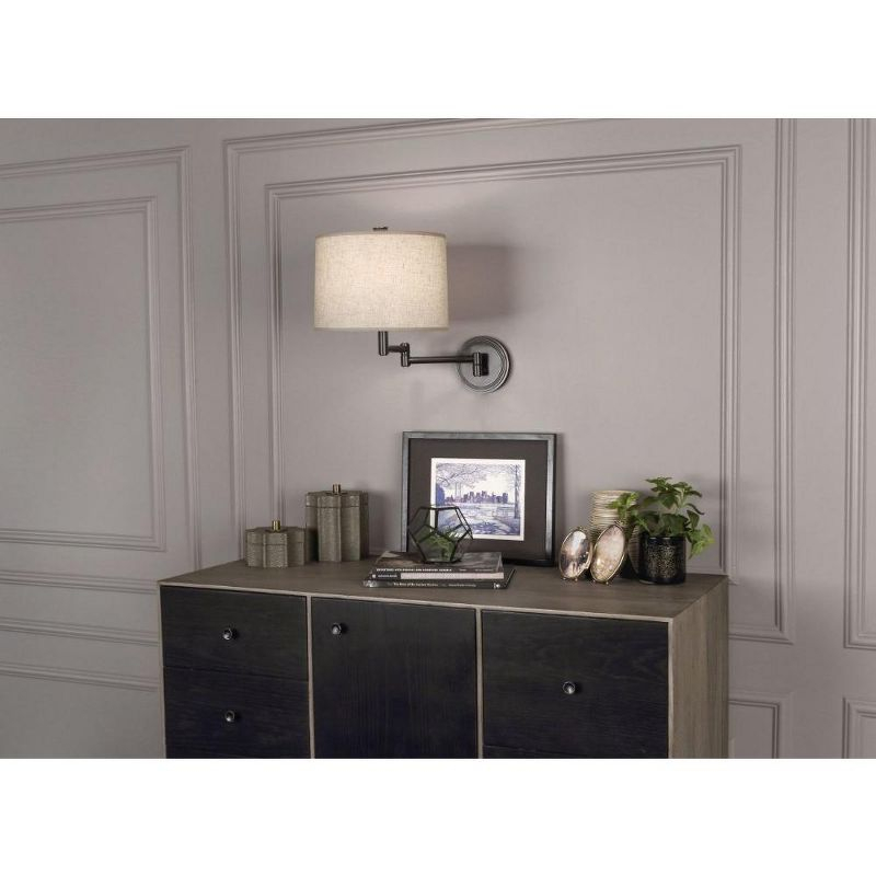 Robert Abbey Lighting Sofia - Light Swing Arm Lamp in  Deep Patina Bronze