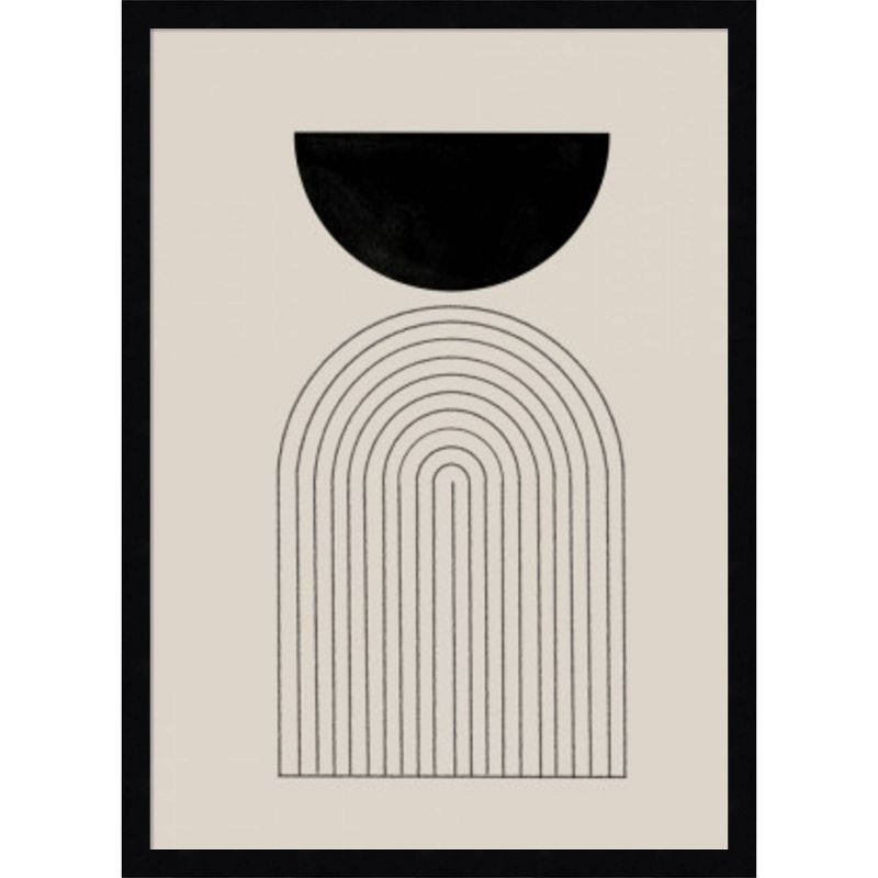 18" x 25" Bab No 1 by The Miuus Studio: Modern Giclee Print, Vertical Lithograph - Amanti Art