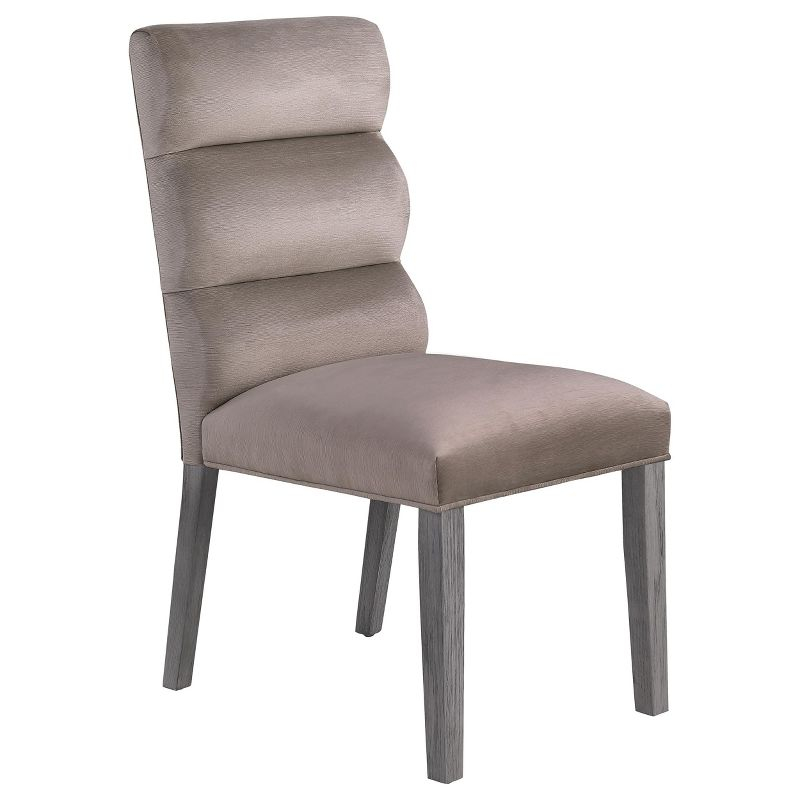 Coaster Home Furnishings Carla Upholstered Dining Side Chair Ash (Set of 2)