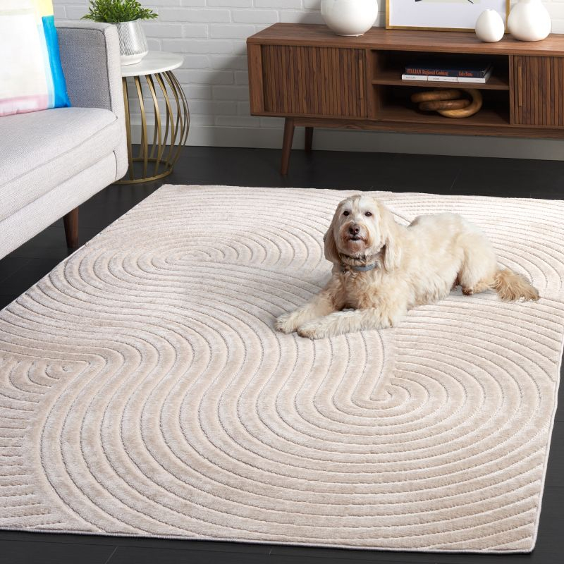 Selena Performance Solid Color Rug