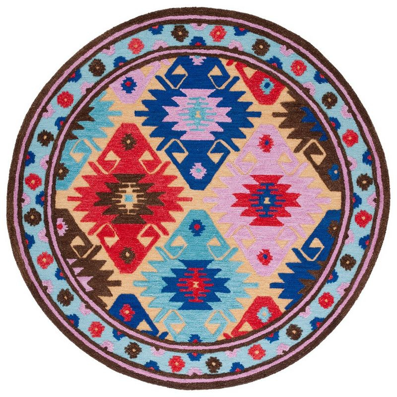 Union Rustic Aidaly Hand Tufted Wool Southwestern Rug