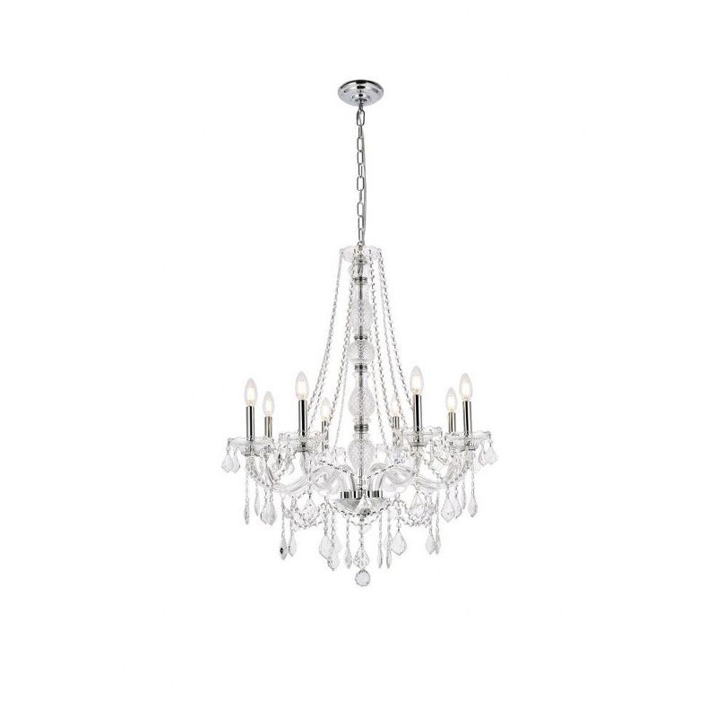Elegant Lighting Verona 8 - Light Chandelier in  Chrome