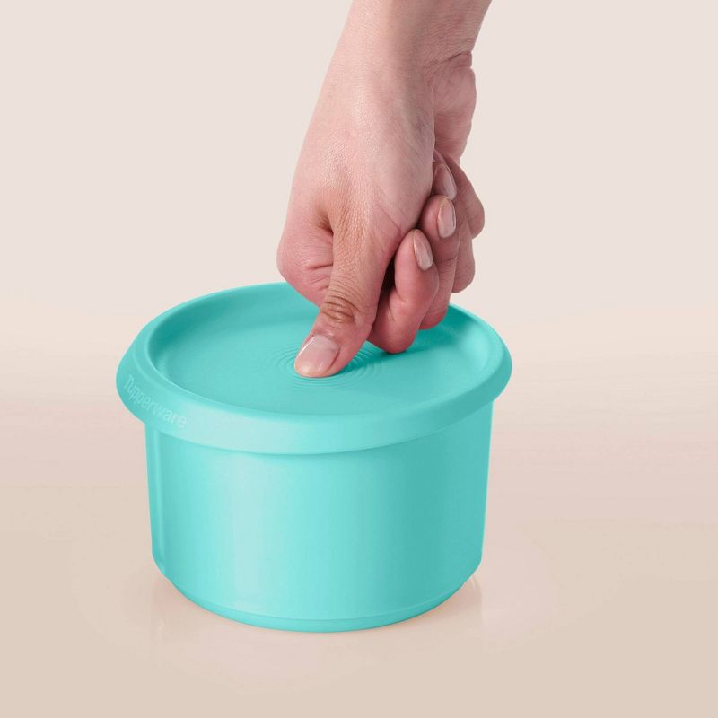 Tupperware 6pc (set of 3) Serve and Store Food Storage Canister Set Blue
