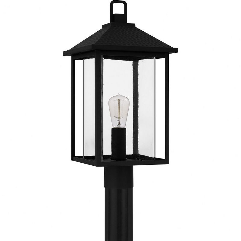 Quoizel Lighting Fletcher 1 - Light Post Light in  Earth Black