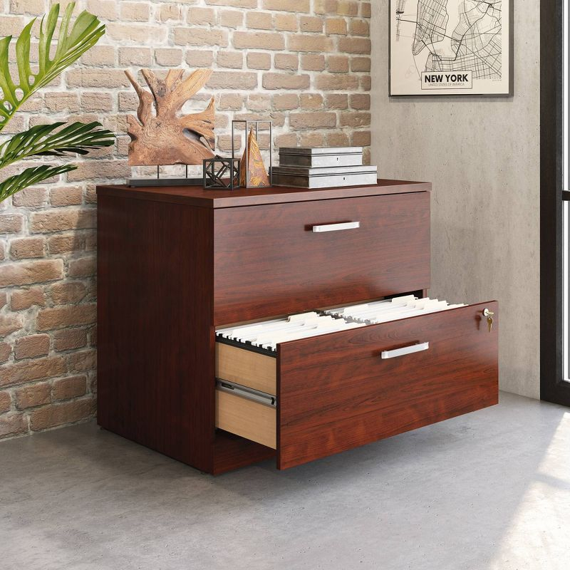 Affirm 2 Drawer Lateral File Classic Cherry - Sauder