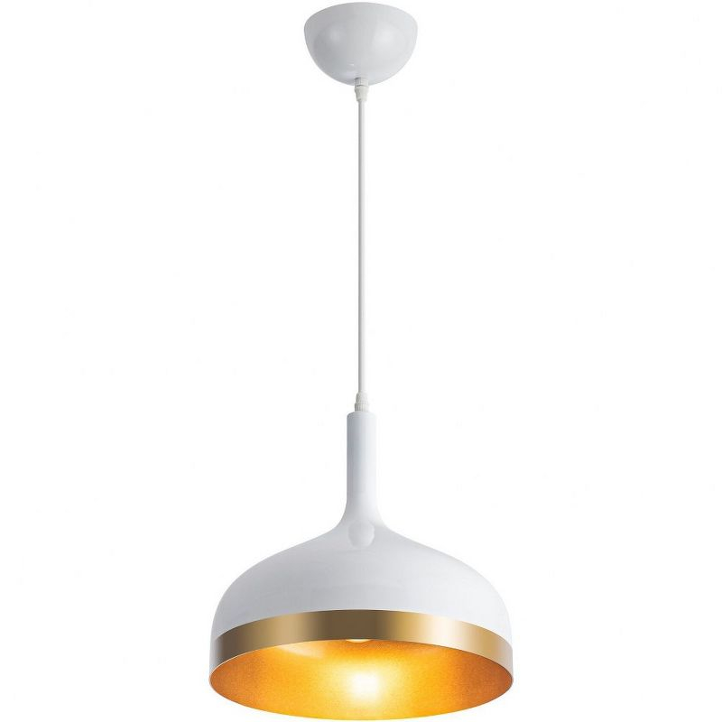 Artcraft Lighting Dash 1 - Light Pendant in  White/Gold