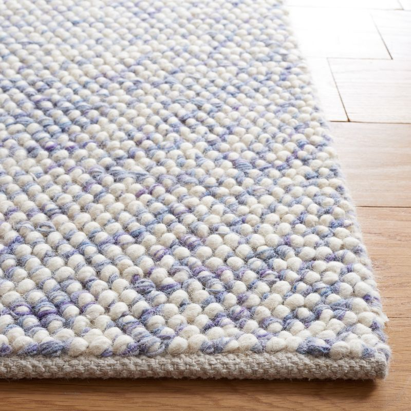Natura NAT182 Hand Loomed Indoor Area Rug - Blue/Ivory - 6'x9' - Safavieh