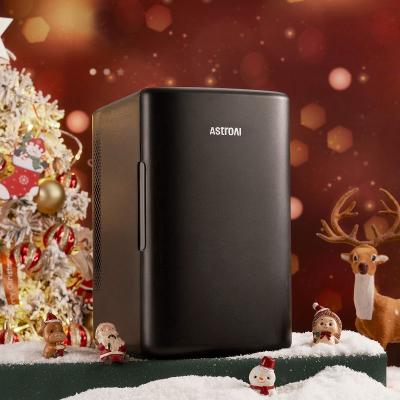 AstroAI Mini Fridge 6 Liter/8 Cans Makeup Skincare Fridge AC/DC Pink