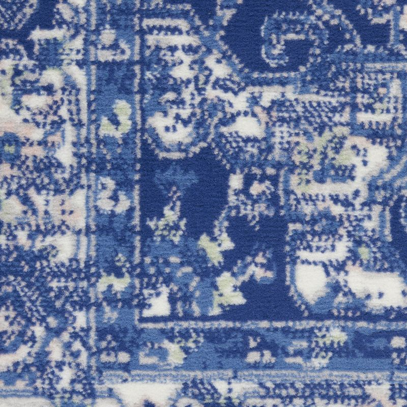 Nourison Whimsicle WHS03 Indoor only Area Rug - Navy 6' x 9'