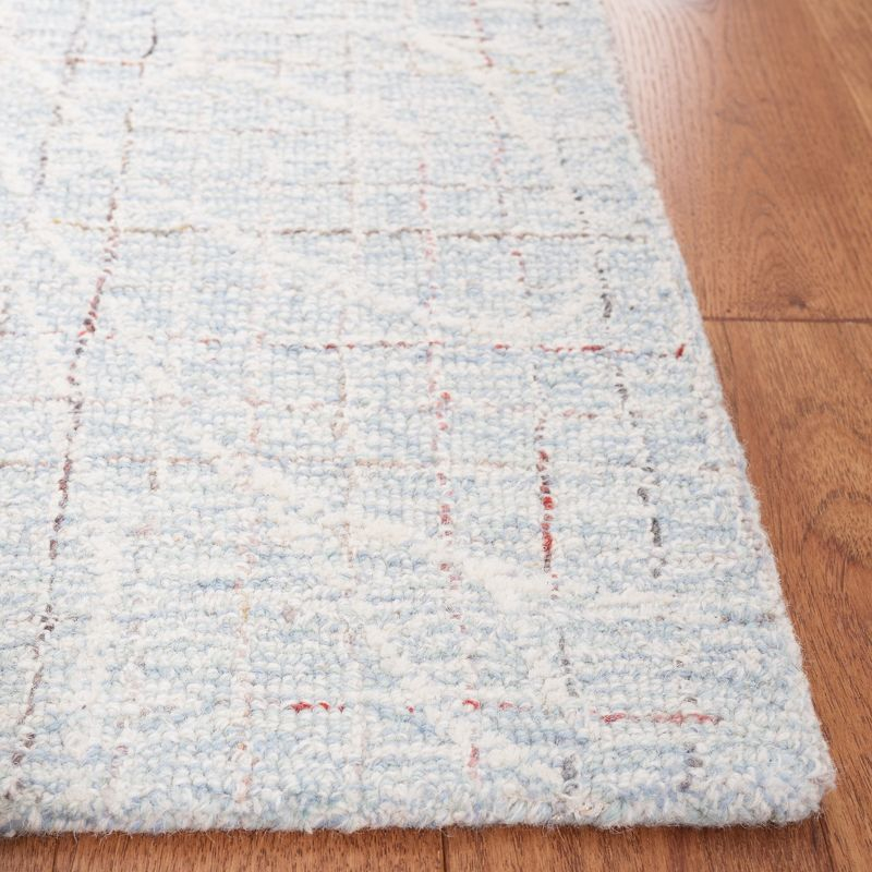 Metro MET881 Hand Tufted Indoor Accent Rug - Blue/Ivory - 3'x5' - Safavieh