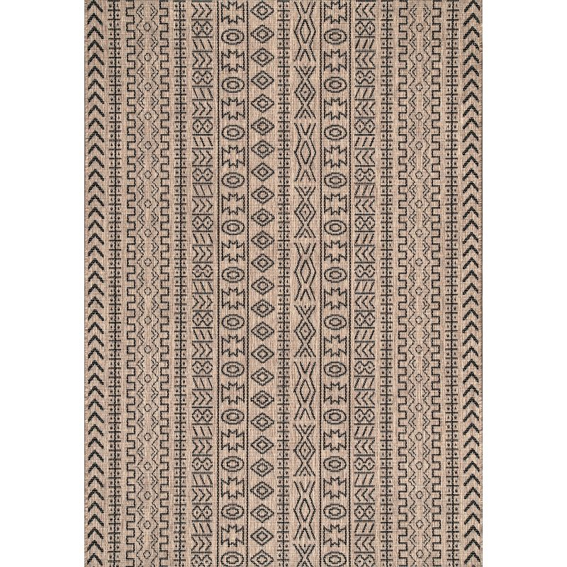 Nuloom Indoor and Outdoor Jamie Area Rug 5x7, Brown