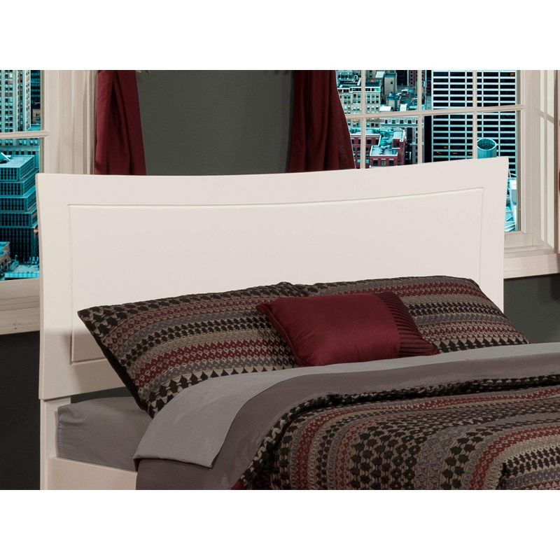 AFI Furnishings Metro Full Headboard with Turbo Charger in White