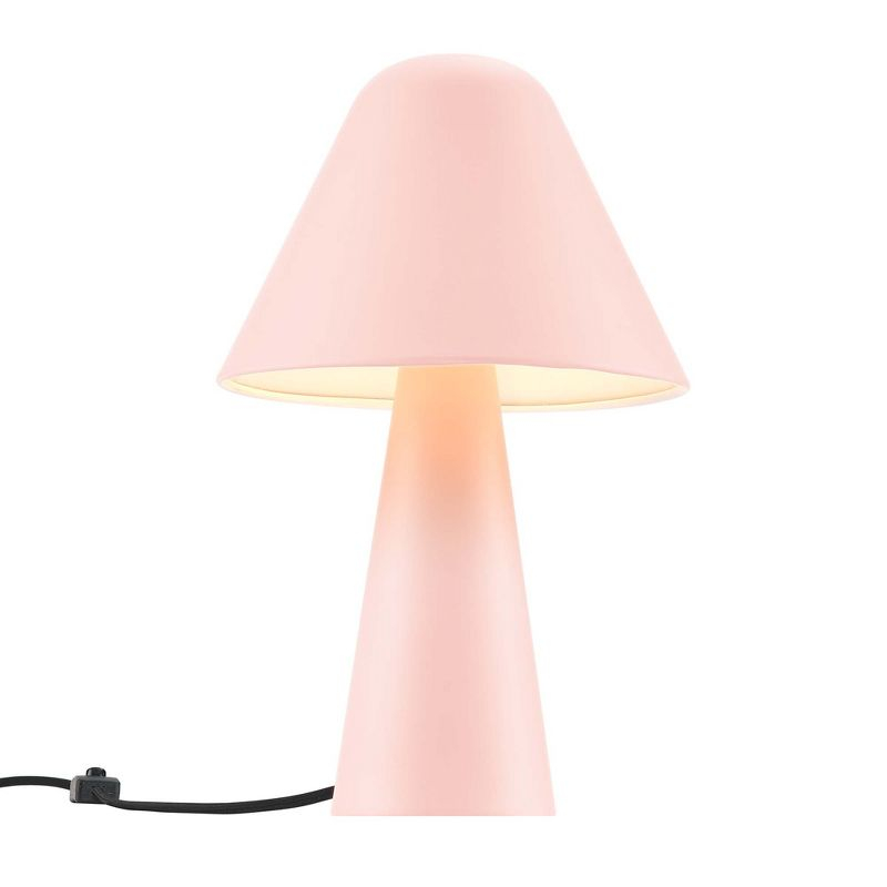 Modway Jovial Mushroom Table Lamp – Modern Metal Dome Shade Accent Light for Living Room or Bedroom