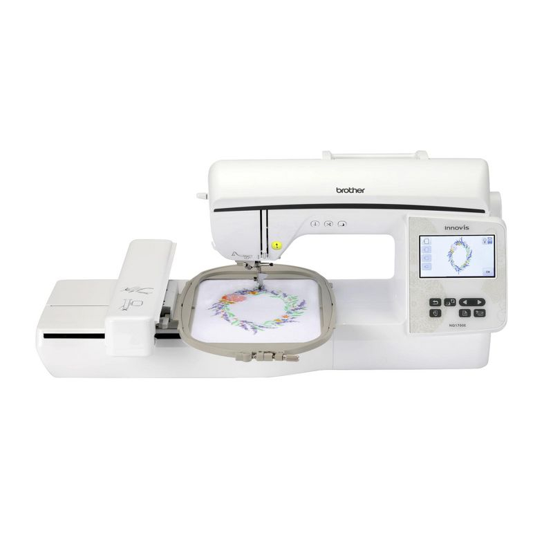 Brother NQ1700E 6" x 10" Computerized Embroidery Machine With Software & Magnetic 5x7 Hoop