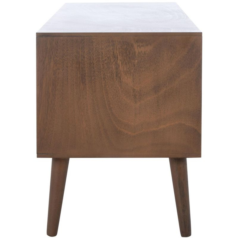 Sorrel Mid - Century Media Stand - Brown - Safavieh