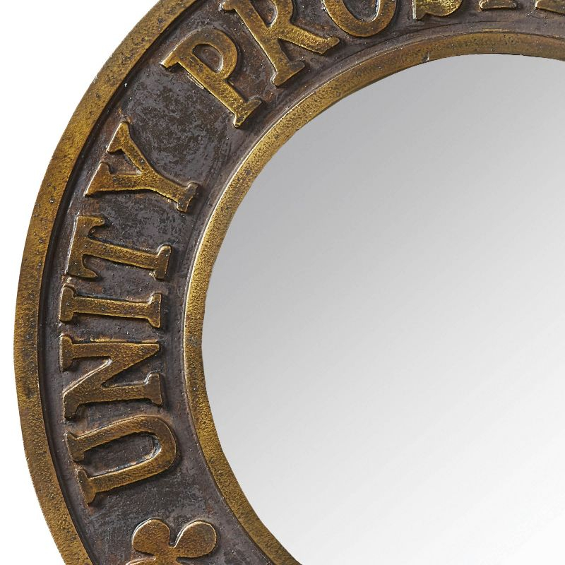Park Designs Brown Prosperity Mirror 20"