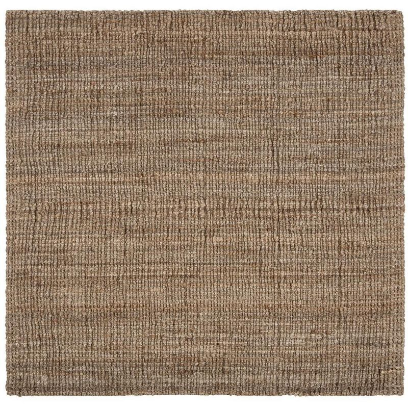 Natural Fiber NF454 Hand Woven Indoor Area Rug - Blue/Natural - 6'x6' - Safavieh
