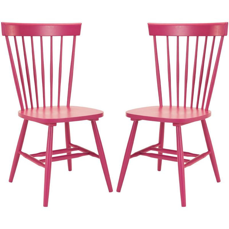 Parker 17"H Spindle Dining Chair (Set of 2)  - Safavieh