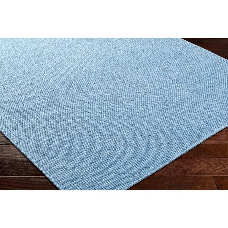 Mark & Day Tobey 5'3"x7' Rectangle Washable Woven Indoor Area Rugs Pale Blue