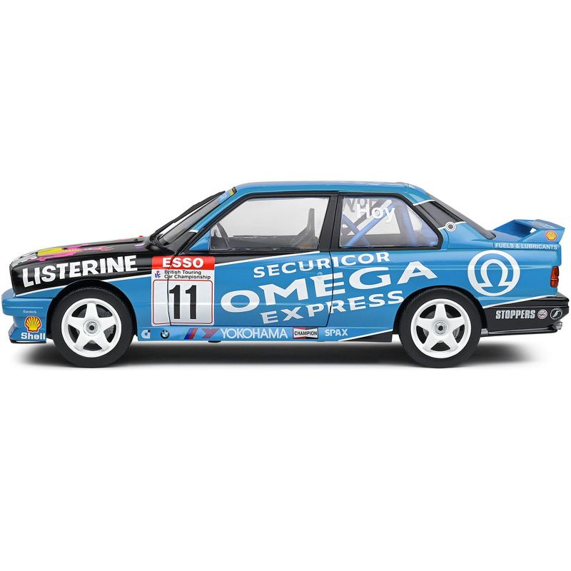BMW E30 M3 #11 Will Hoy Winner "BTCC (British Touring Car Championship)" (1991) "Competition" 1/18 Diecast Model Car by Solido