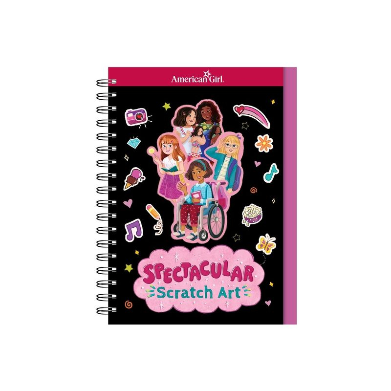 American Girl: Spectacular Scratch Art - (American Girl(r) Activities) (Hardcover)